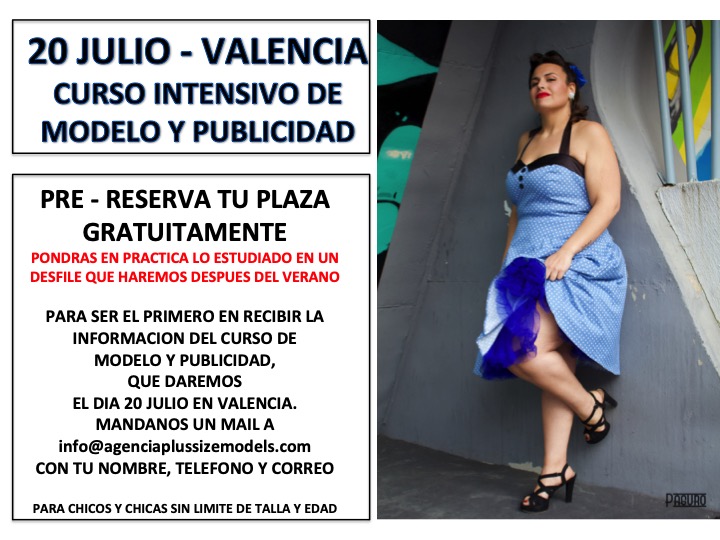 Curso Intensivo Modelo En Valencia – + MODA